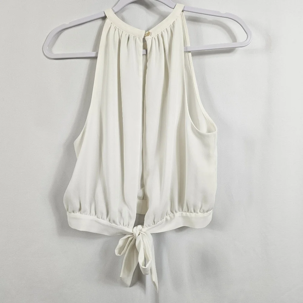 Aritzia Wilfred Cadence Blouse in White - Size M - Picture 6 of 8